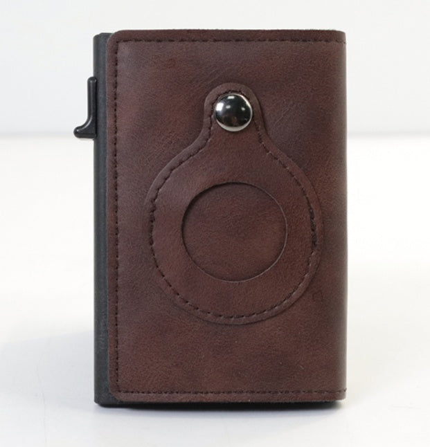 Minimalist RFID Wallet – Slim, Secure & Anti-Theft with AirTag Holder