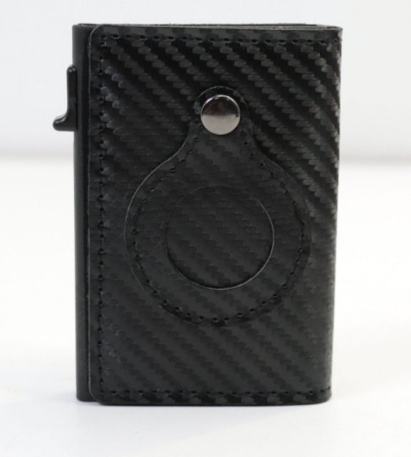 Minimalist RFID Wallet – Slim, Secure & Anti-Theft with AirTag Holder